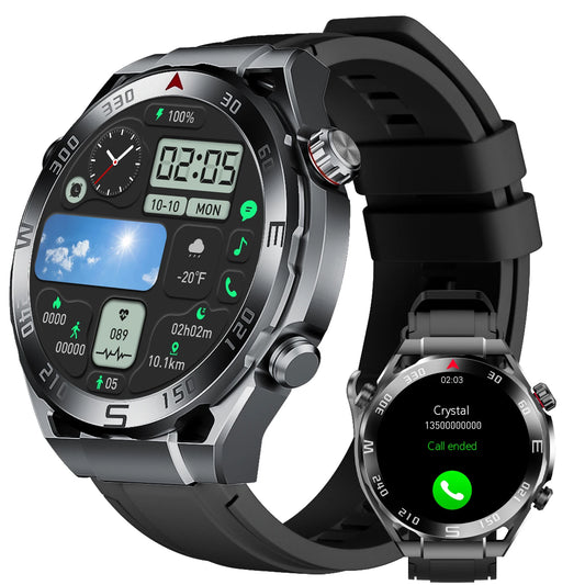 W&O X5 Pro Max Smartwatch – NFC Sports Watch with Bluetooth Calling, Health Tracking & Custom Dials for Android & iOS