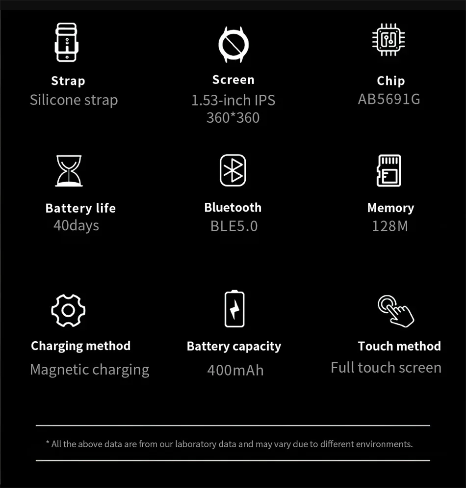 ChiBear YK10 Outdoor Smart Watch – LED Flashlight, 100+ Sports Modes, Compass & Bluetooth Calls