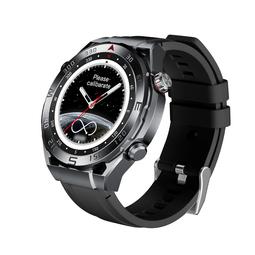 W&O X5 Pro Max Smartwatch – NFC Sports Watch with Bluetooth Calling, Health Tracking & Custom Dials for Android & iOS